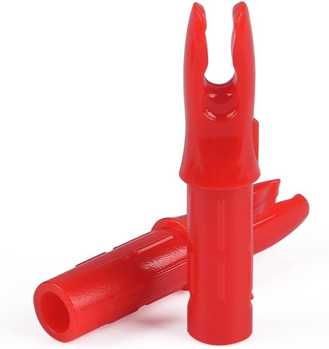 Yls 30Pcs Archery Arrow Nocks 0.246 inch Inside Diameter Inserts 6.20mm Carbon Arrows Nock for Archery Standard Size DIY Arrows Hunting Shooting - Image 5